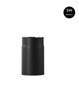 BERTRAMS Rauchrohr Senotherm Schwarz DN120, 2 mm 25 cm