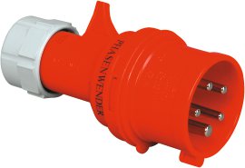 KOPP CEE-Stecker mit Phasenwender 5 x 32 A