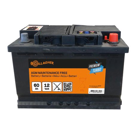 GALLAGHER Weidezaun-Akku Premium Turbo AGM 12V 60Ah