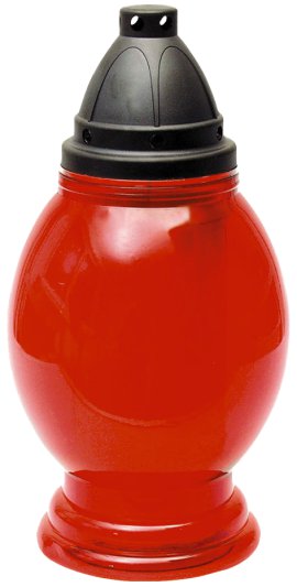 JEKA Thermo-Grablampe Rot rund mit Einsatz