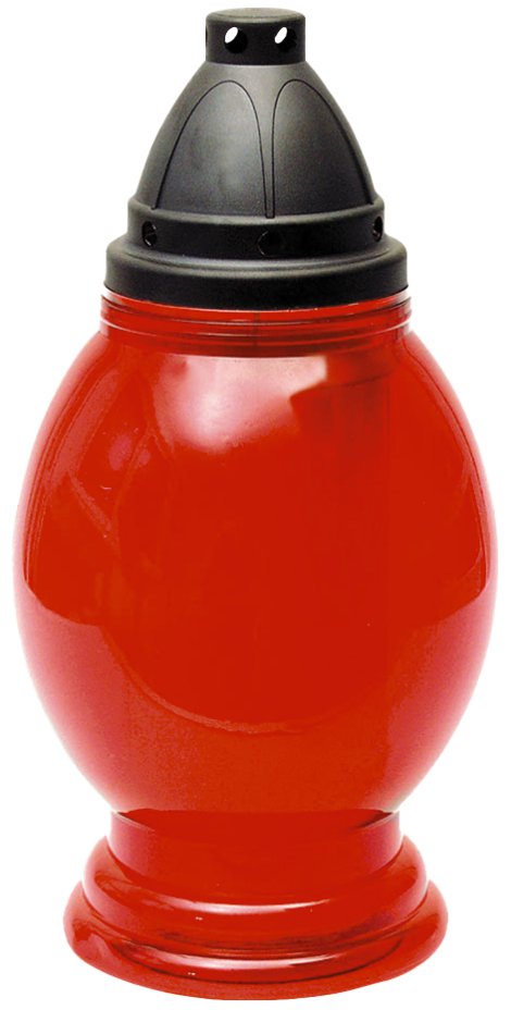 JEKA Thermo-Grablampe Rot rund mit Einsatz