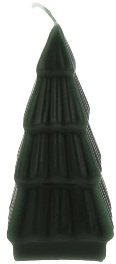 Kerze Baum Dunkelgrün