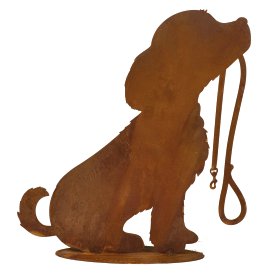 Gartenfigur Hund Rocki 54x60 cm (BxH)