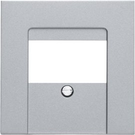 KOPP Unterputz TDO-Abdeckung Athenis (1-3 Anschlüsse) Stahl