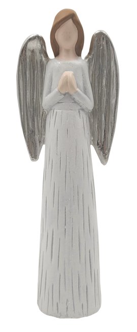 Dekofigur Engel Weiß