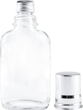 Taschenflasche mit PP-Verschluss 100 ml
