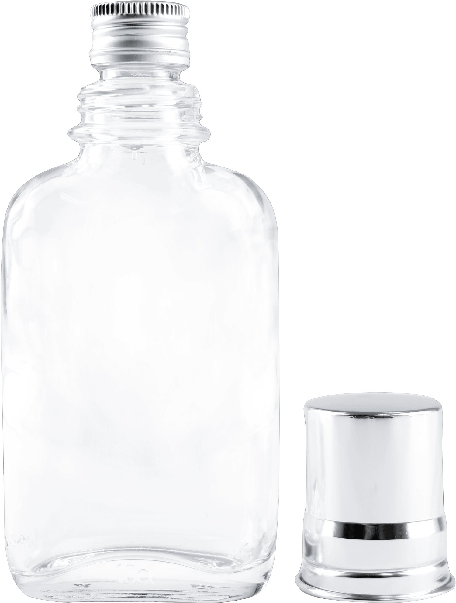 Taschenflasche mit PP-Verschluss 100 ml