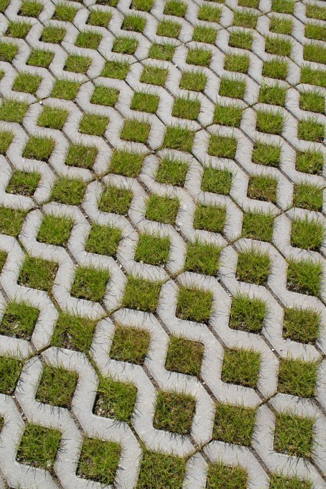 EBENSEER Rasengitterstein Meba Naturgrau 59,5x39,5x8 cm (LxBxH)