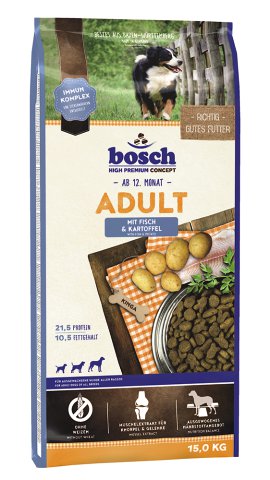 BOSCH Hundenahrung Adult Fisch+Kartoffel