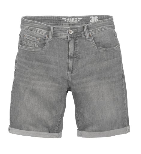 Herren Bermuda Kingsville Denim Grau 34