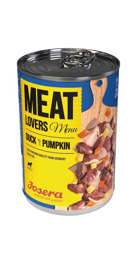 JOSERA DOG Hundenassfutter Duck & Pumpkin 400 g