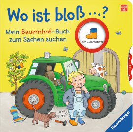 RAVENSBURGER Buch Wo ist bloß Mein Bauernhof-Buch zum Sachen suchen