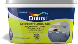 DULUX Farbe für Küchenmöbel und Türen Satin Titan