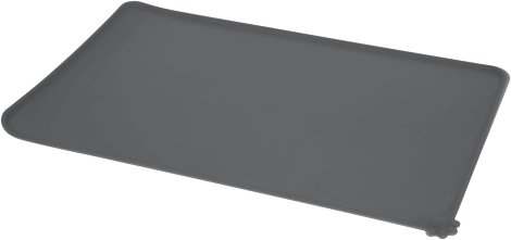 Napfunterlage aus Silikon, grau, 47x29cm