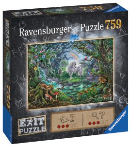 RAVENSBURGER Puzzle Exit Das Einhorn 759-tlg.