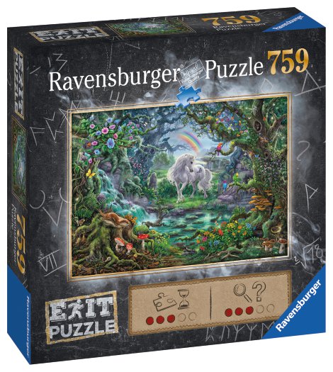RAVENSBURGER Puzzle Exit Das Einhorn 759-tlg.