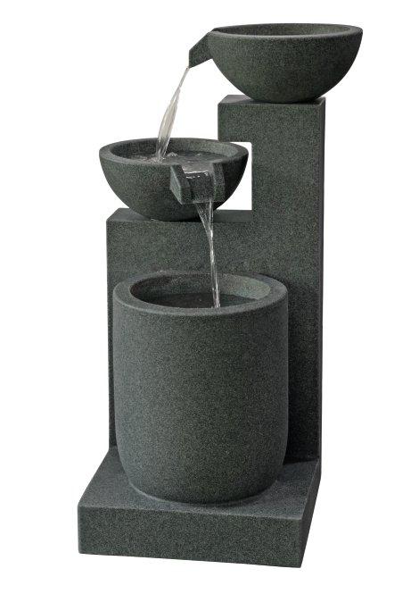 KENT LIVING Dekobrunnen Schalen 54,5x53,5x100,5 cm