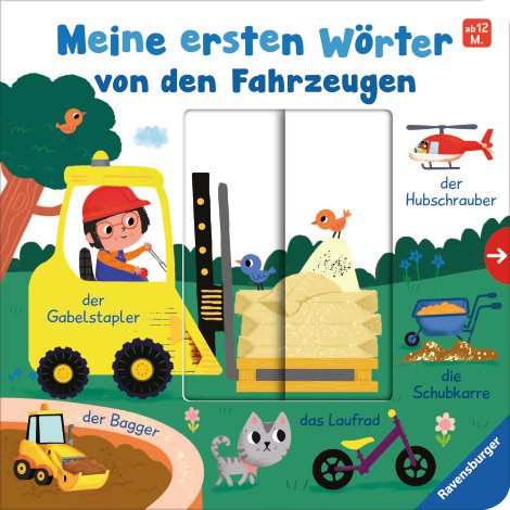 RAVENSBURGER Buch Meine ersten Wörter von den Fahrzeugen