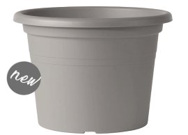 DEROMA Zylindertopf Sandgrau