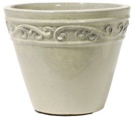 Pflanztopf Norwich Creme ⌀ 34x28 cm