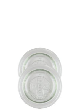 Glasdeckel Rex, 2 Stk.