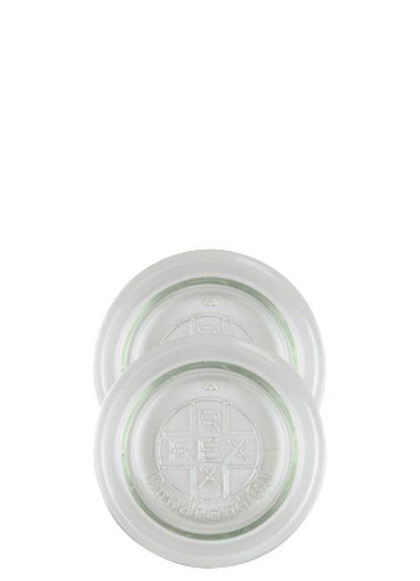 Glasdeckel Rex RR60, 2 Stk.