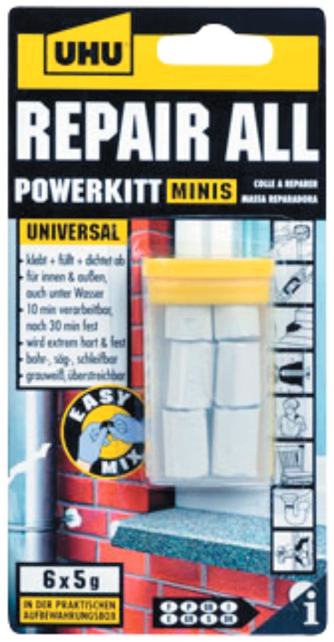 UHU Repair All-Powerkitt Minis 6x5 g