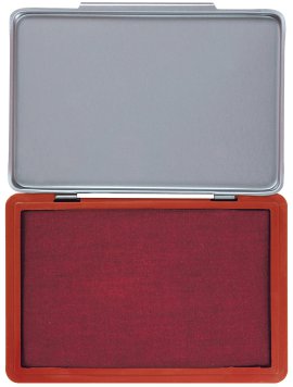 Q-Connect Stempelkissen Rot 7x11 cm