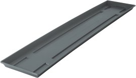 GELI Untersetzer Blumenkasten breit Anthrazit 100 cm