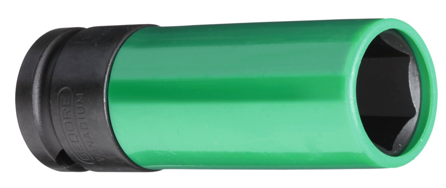 GEDORE Kraftschrauber mit Schutzhülse 1/2" Grün 19 mm