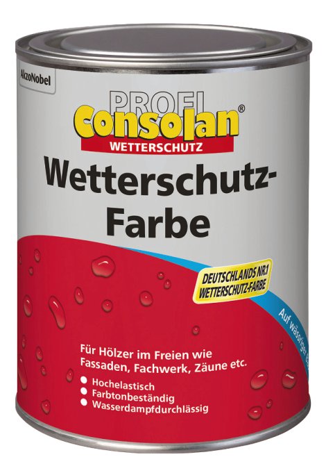 CONSOLAN Wetterschutzfarbe Profi Basis C3, 930 ml