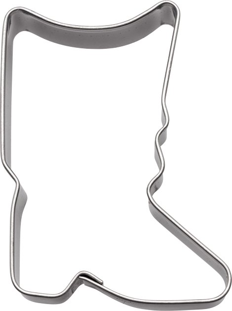 Ausstecher Stiefel Edelstahl 65x48 mm