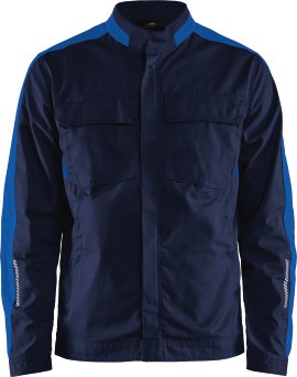 BLÅKLÄDER Industrie Jacke Stretch marineblau/kornblau M