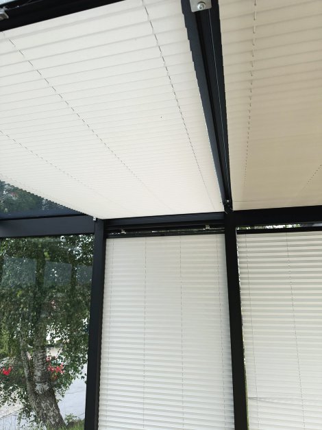 SUNELEMENTS Plissee zur Deckenmontage 3 Stk.