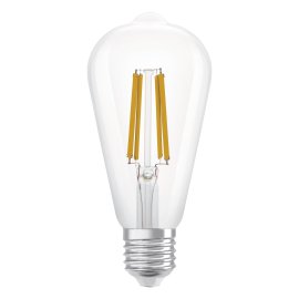 OSRAM LED-Birne UE Edison 60 E27 Filamentment Warmweiß 3,8W