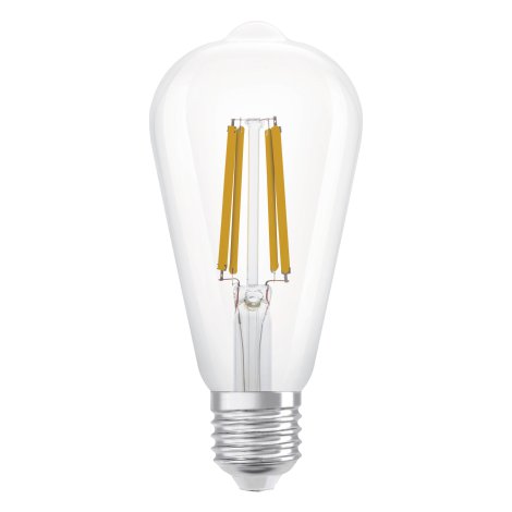OSRAM LED-Birne UE Edison 60 E27 Filamentment Warmweiß 3,8W