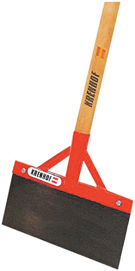 KRENHOF Stoßscharre mit Wechselblatt ohne Stiel 300 mm