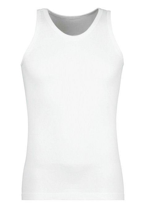 Leibchen ohne Arm Weiß 3XL