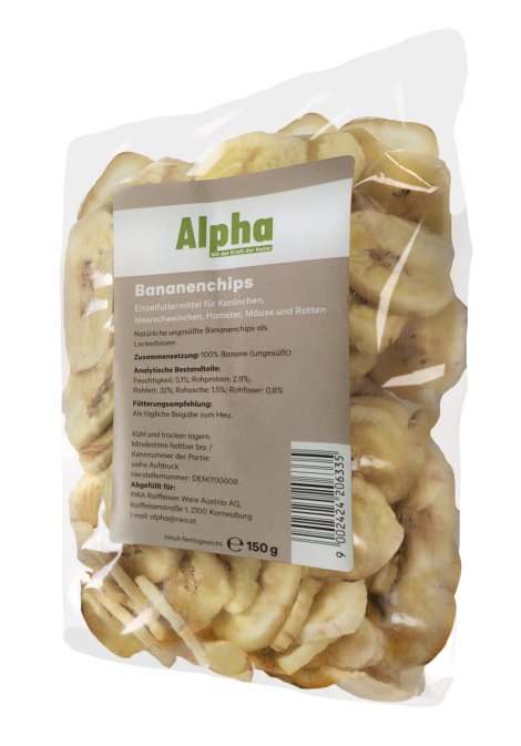 ALPHA Bananenchips 150 g