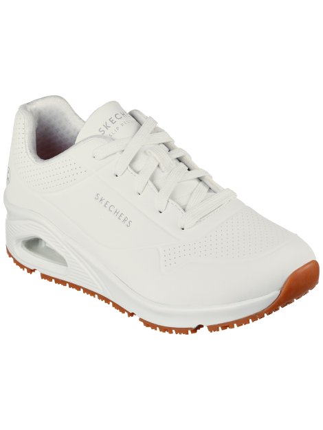 SKECHERS Damen Arbeitsschuh Uno Weiß, Gr. 40