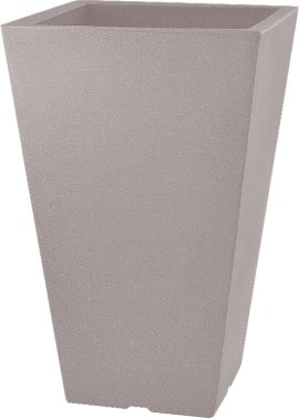 LIENBACHER Pflanztopf Capri High Sand 40x40x70 cm