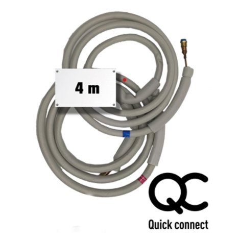 BE COOL Leitung QC für Split-Klima 4 m