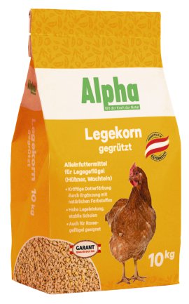 ALPHA Legekorn gegrützt 10 kg