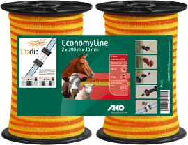 AKO Band EconomyLine, gelb/orange 2x200m