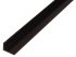 ALBERTS Winkelprofil Schwarz 2 m, 25x20x2 mm