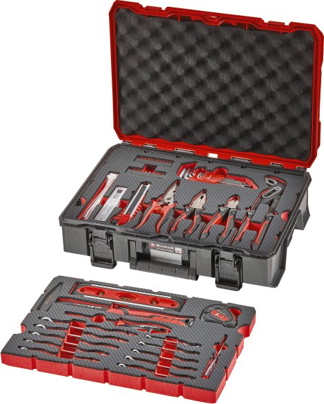 EINHELL Werkzeugkoffer E-Case Umzug 79-tlg.