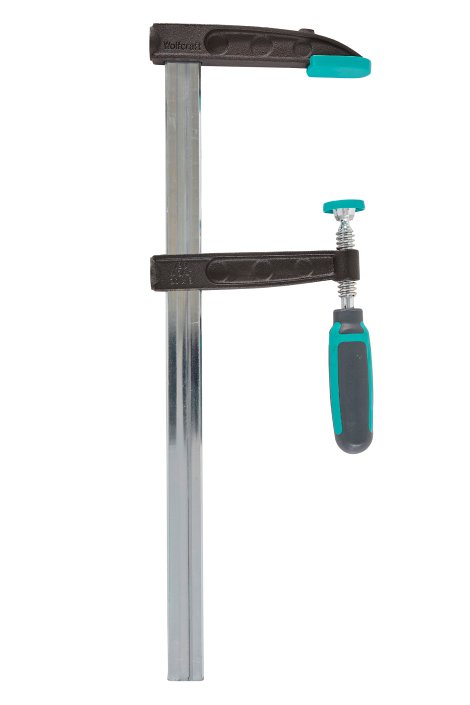 WOLFCRAFT Schraubzwinge Pro 400, 450 mm