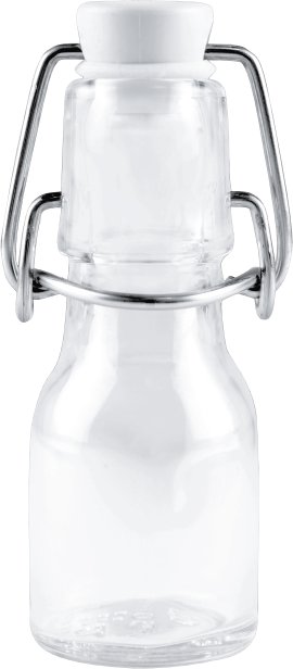 Lochmundflasche mit Bügelverschluss 50 ml