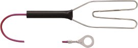 Zaunanschlusskabel Herzklemme