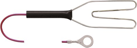 Zaunanschlusskabel Herzklemme